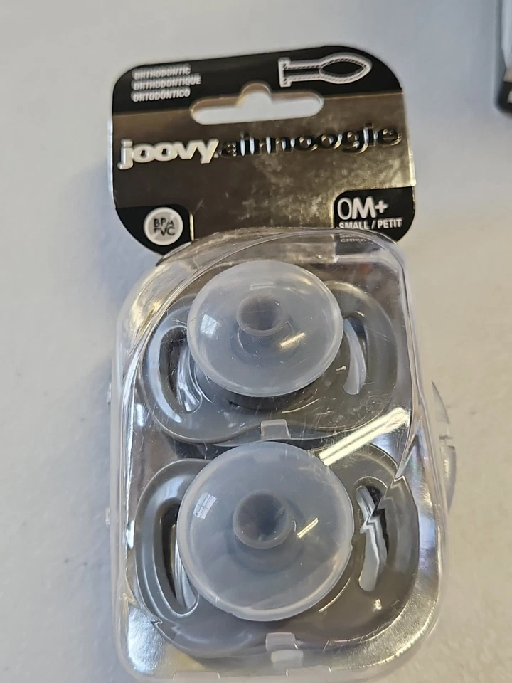 Joovy Airnoogie Lote De 4 O+ Chupetes 1 Teta Diamante Vidrio Nuevo 5 Oz, Foto 2 de 4