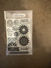 My Mind's Eye Collectable Decorative Stamps Remarkable Beautiful Lovely NEW