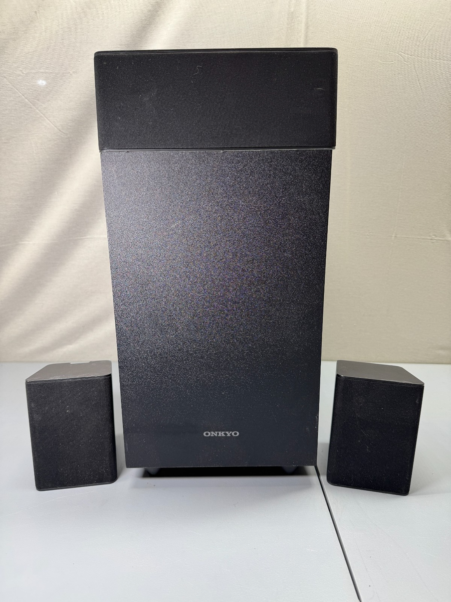 Onkyo SKW-398 Home Theater System 3.1 Channel Subwoofer 3 Front