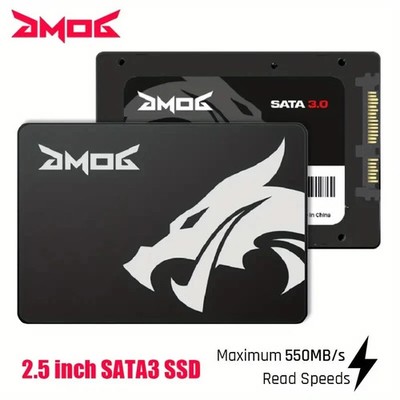 GMOG 128GB 2TB 2.5''SATA III SSD 560MB/s Internal Solid State Drive for PC Laptop
