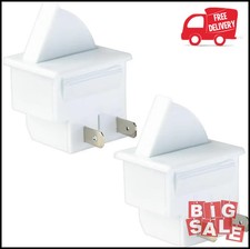 2Pcs Refrigerator Door Light Switch 2 Feet Compatible for GE Whirlpool, Maytag