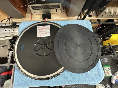 Technics SL-1300 Vintage Turntable parts Original  Platters and mats From Japan