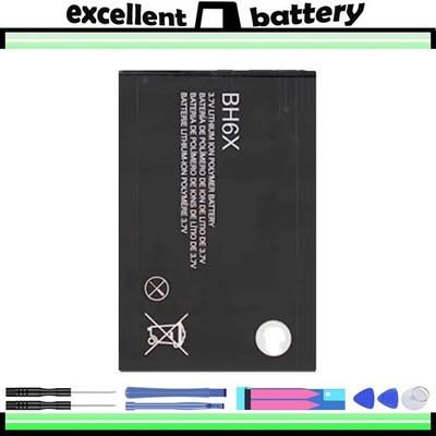 Replacement Battery BH6X for Motorola ATRIX 4G MB860 MB 860 CLIQ 2 XT Droid X 2