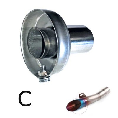 DB Killer Motorrad Auspuff Edelstahl dB Eater Silencer Muffler Einsatz 60mm C