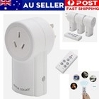 Smart Home Set AU Plug 3 Main Outlet Power Point Socket +Wireless Remote Control