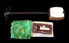 READY to PLAY Shamisen NAGAUTA Japanese Musical Instrument Brand new skin L97cm