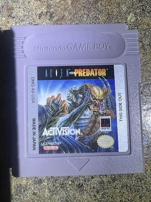 Vintage Alien vs Predator (Nintendo Game Boy) Made In Japan- Great