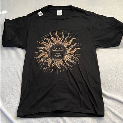 Timeless Sunshine Vintage Sun Graphic T-Shirt (Men s S)