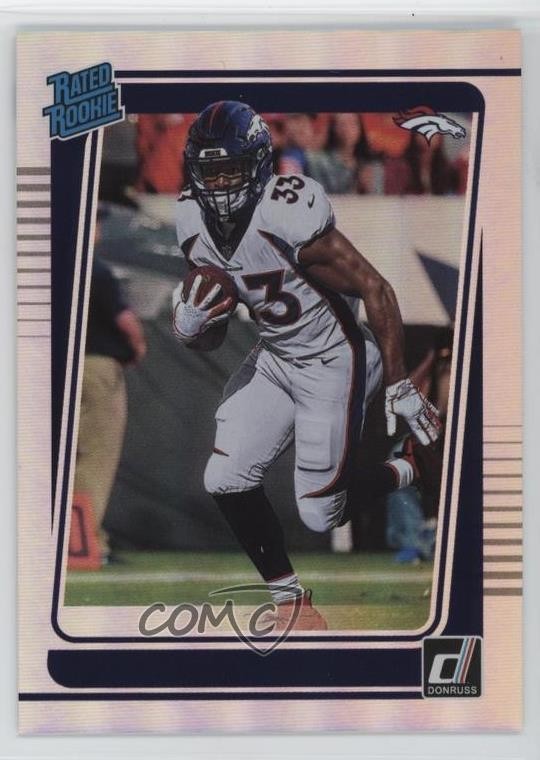 2021 Panini Donruss Rated Rookie No Name Javonte Williams #275 1qg4