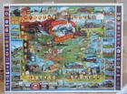 HISTORIC AMERICAN RAILWAYS - Complete - WHITE MOUNTAIN PUZZLE