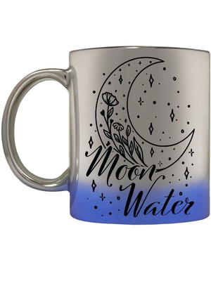 Mond Wasser Blau Spiegel Becher