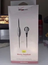 Verizon Jabra Mono Hands Free Headset for Universal Phones 2.5mm - Black