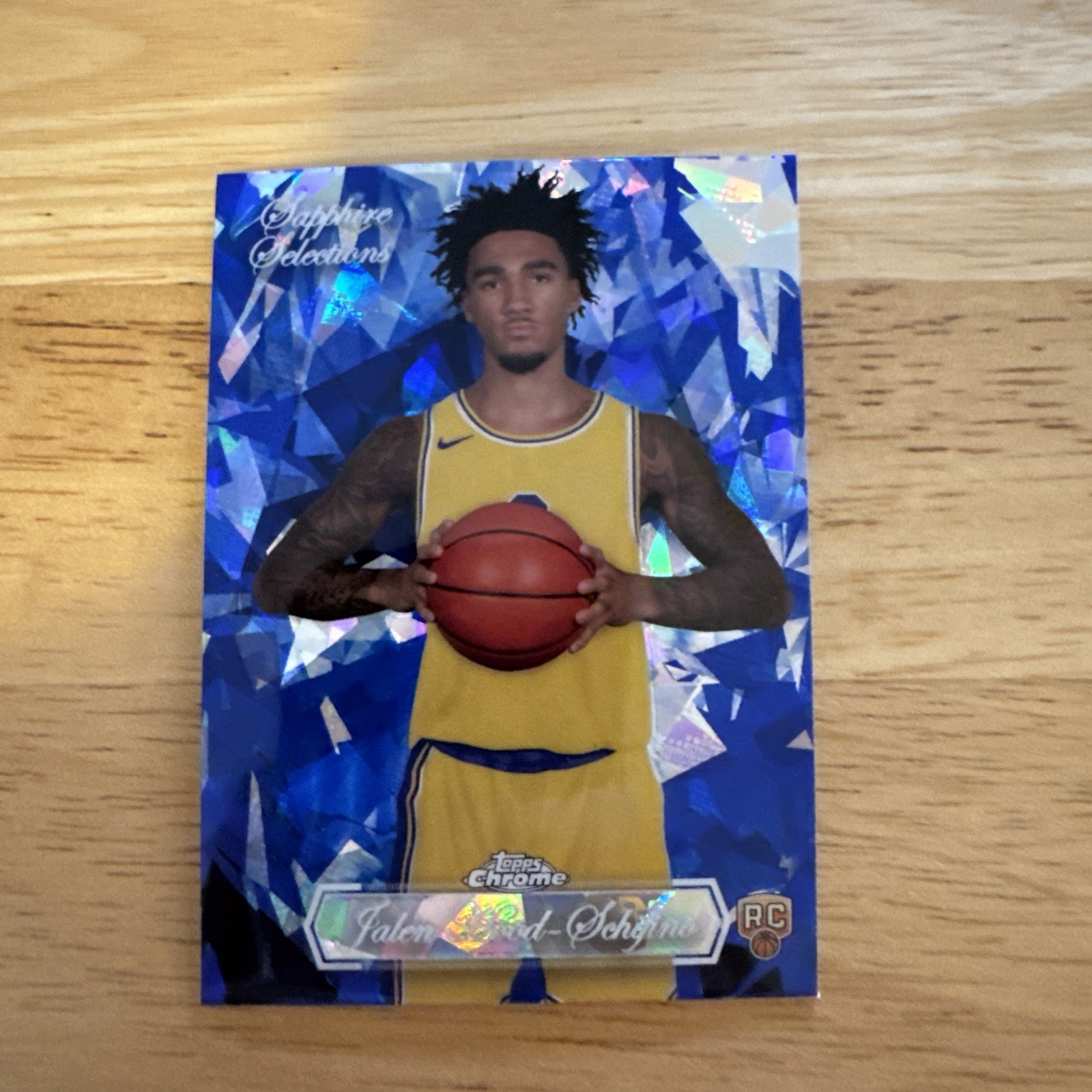 23-24 Topps Chrome Sapphire Sapphire Selections  Jalen Hood-Schifino