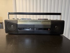 Sony CFS-W301 Soundrider Cassette Boombox FM/AM Stereo - NEW BELT Works