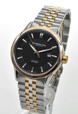 Raymond Weil Freelancer Steel Black Dial Automatic Mens Watch 2731-SP5-20001