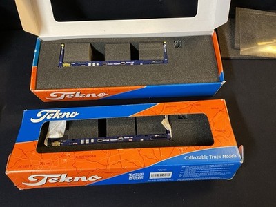 Tekno Collectable Truck Models | Ocean Traders 0069 - Lot Of 2