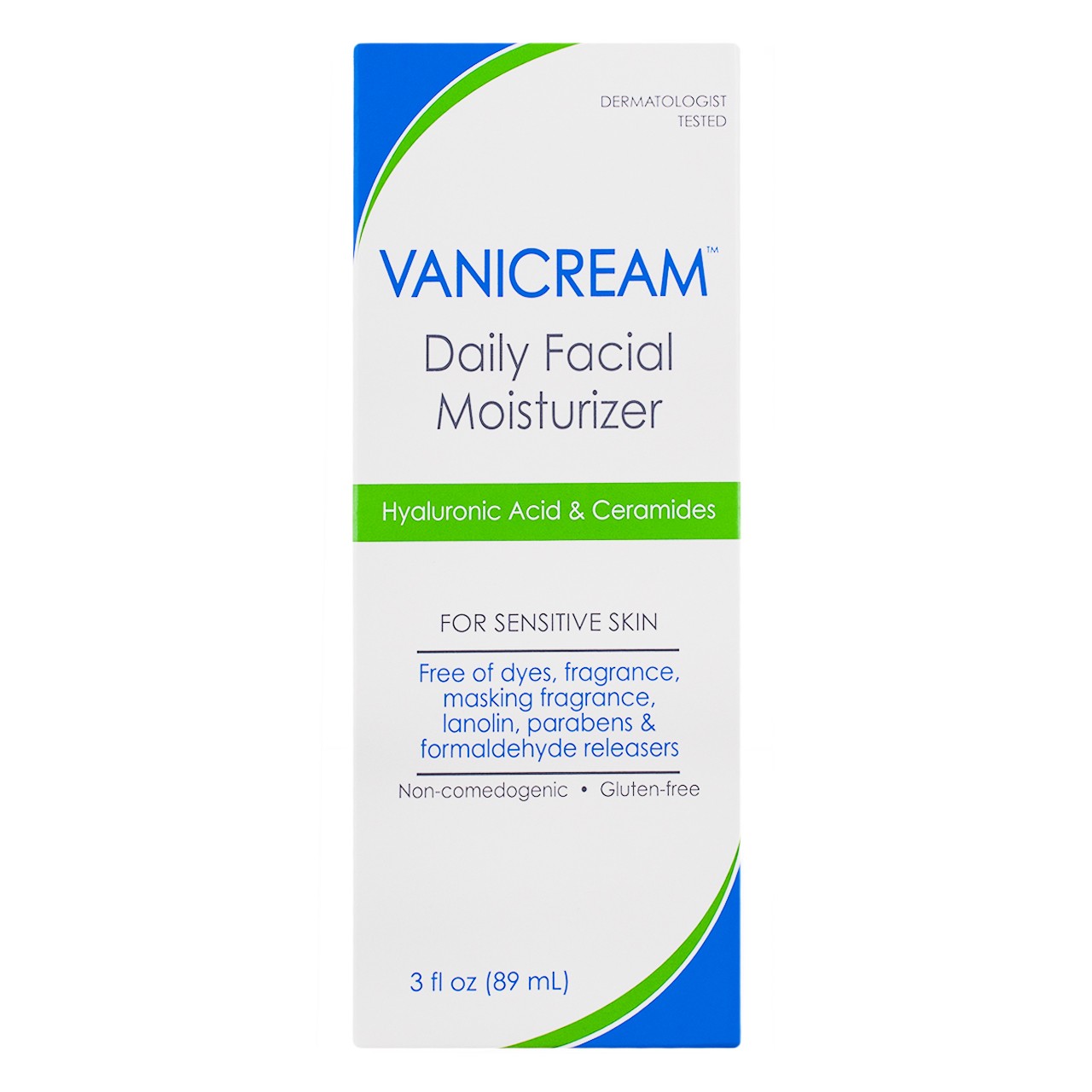 Vanicream Sensitive Skin Facial Moisturizer 4 Pack 3 fl oz