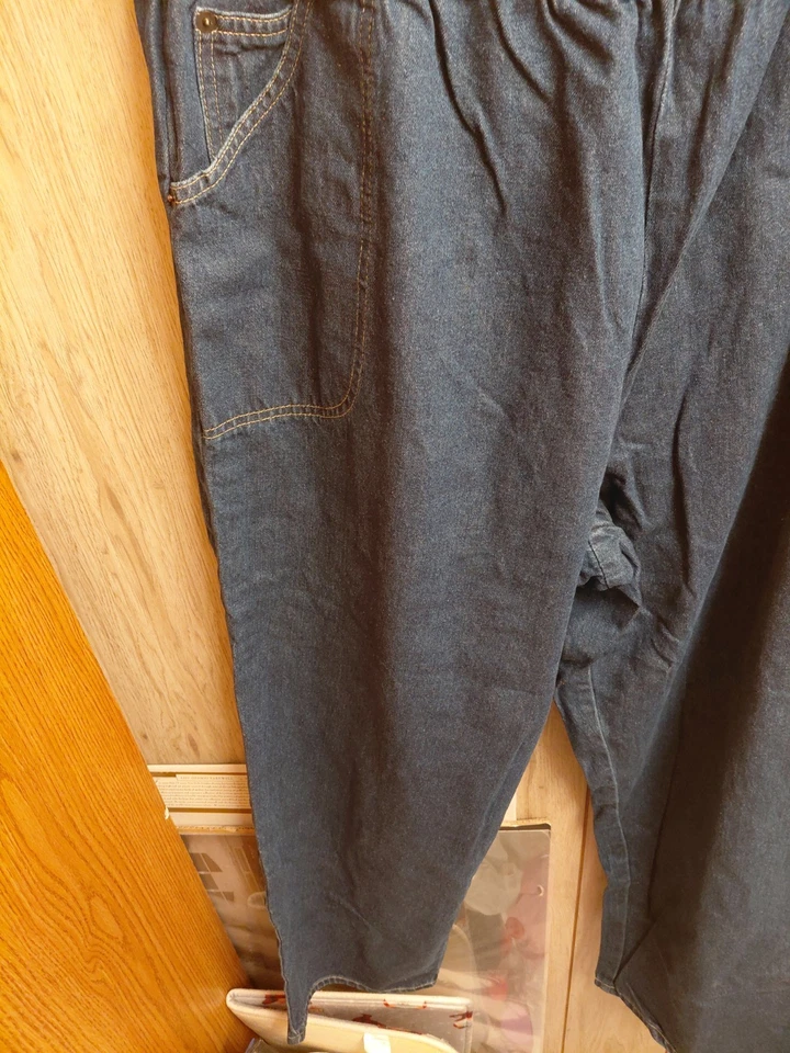 Jean para mujer Cabin Creek azul talla 24W Foto 4 de 4