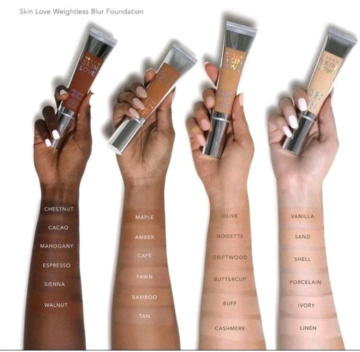 BECCA Skin Love Weightless Blur Foundation MAHOGANY - 1.23FL OZ - Image 4 of 4