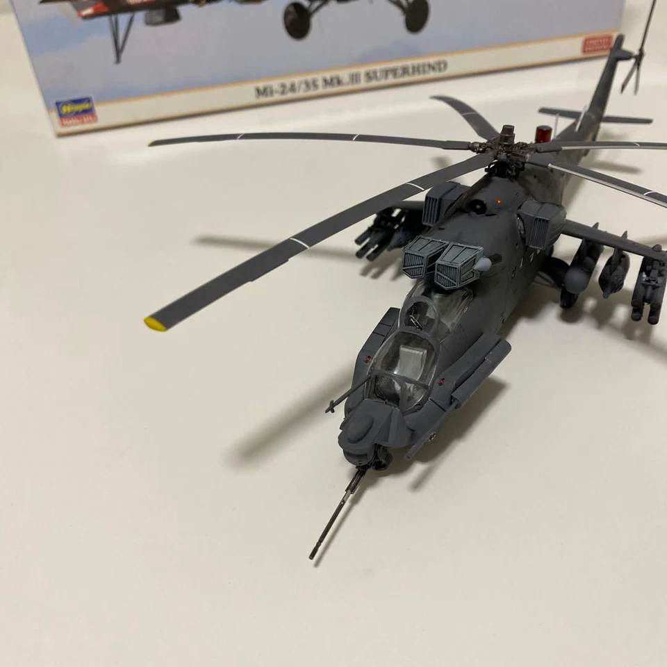 Hasegawa 1/72 Scale Mi-24/35 Mk.III Super Hind Helicopter Model Kit Japan - Image 2 of 4