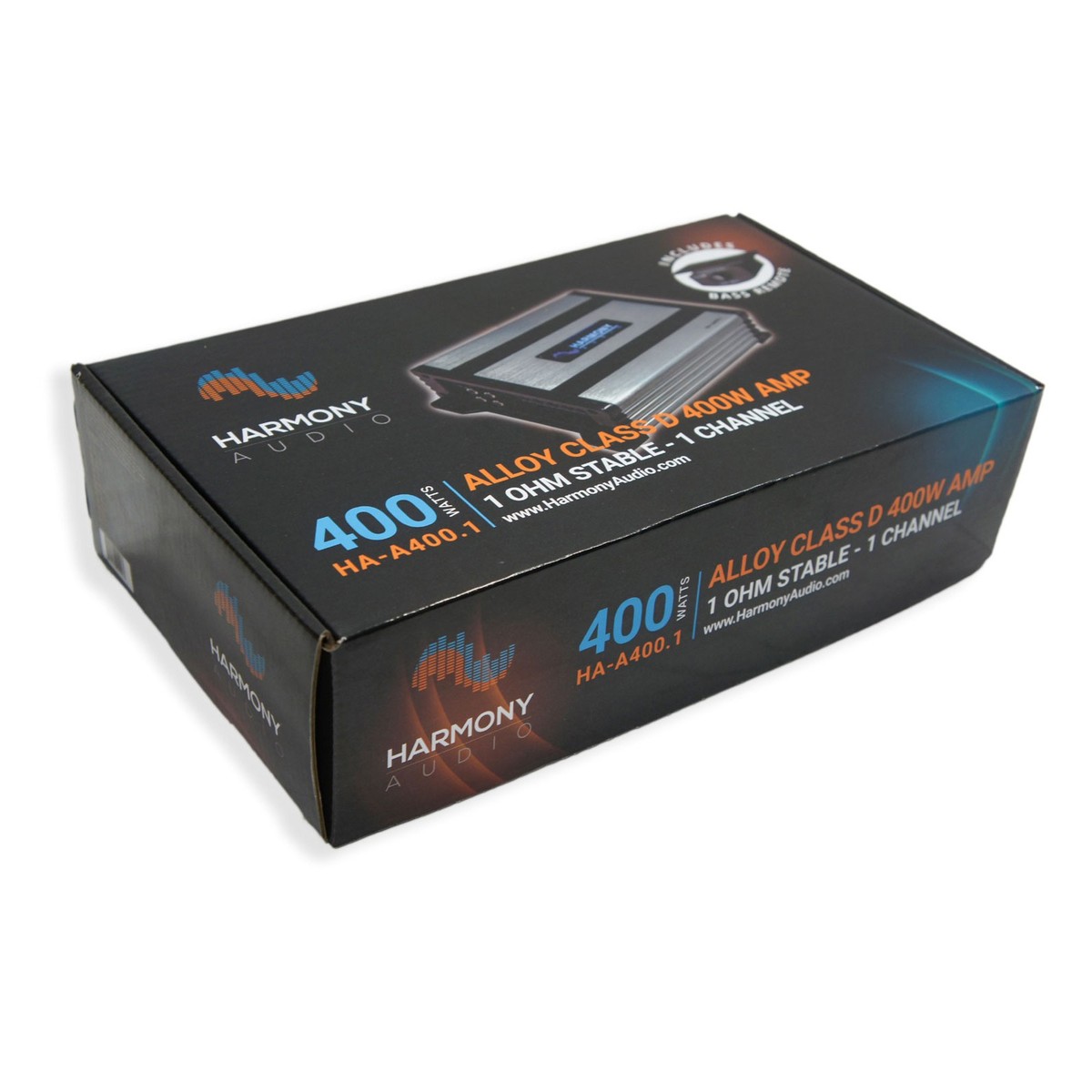 Harmony Audio HA-A400.1 Car Class D Amp Mono 800W Sub Amplifier w