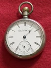 Antique 1897 Elgin 18s & 7j Grade:73 Casual Pocket Watch-Runs Good