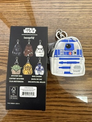 loungefly Star Wars R2D2 Mini backpack Mystery Charm Disney