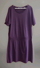 Women Limited by Tchibo Shirtkleid Halbarm, Gr. 44/46, brombeer 