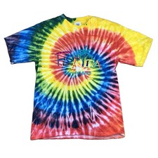 Florida Clearwater Beach Winning Circle Medium Tie Dye Embroidered Made in USA