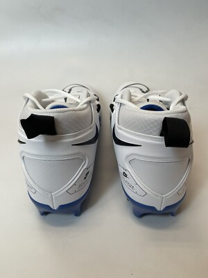 Nike Alpha Menace Pro 3 Football Cleats White Blue CT6649  display picture 1