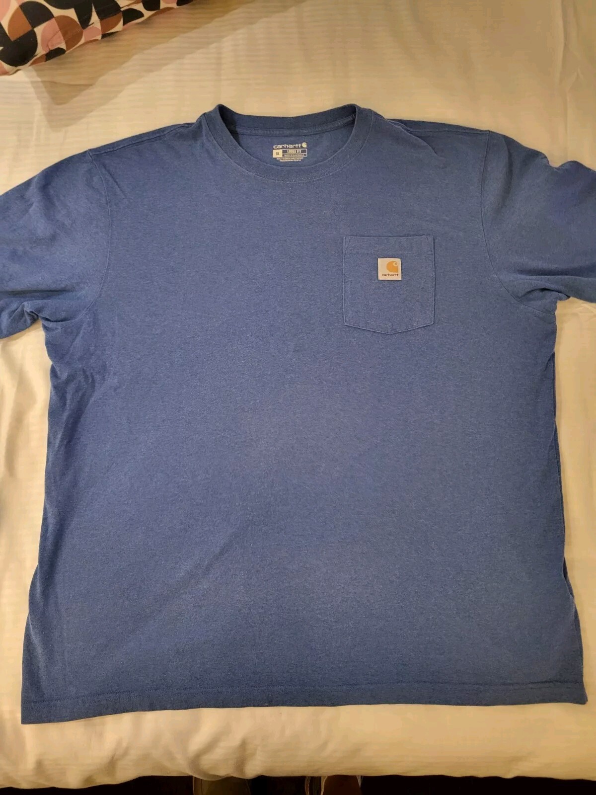 Carhartt Men's  Short Sleeve Crew Neck T-Shirt - Navy  XL