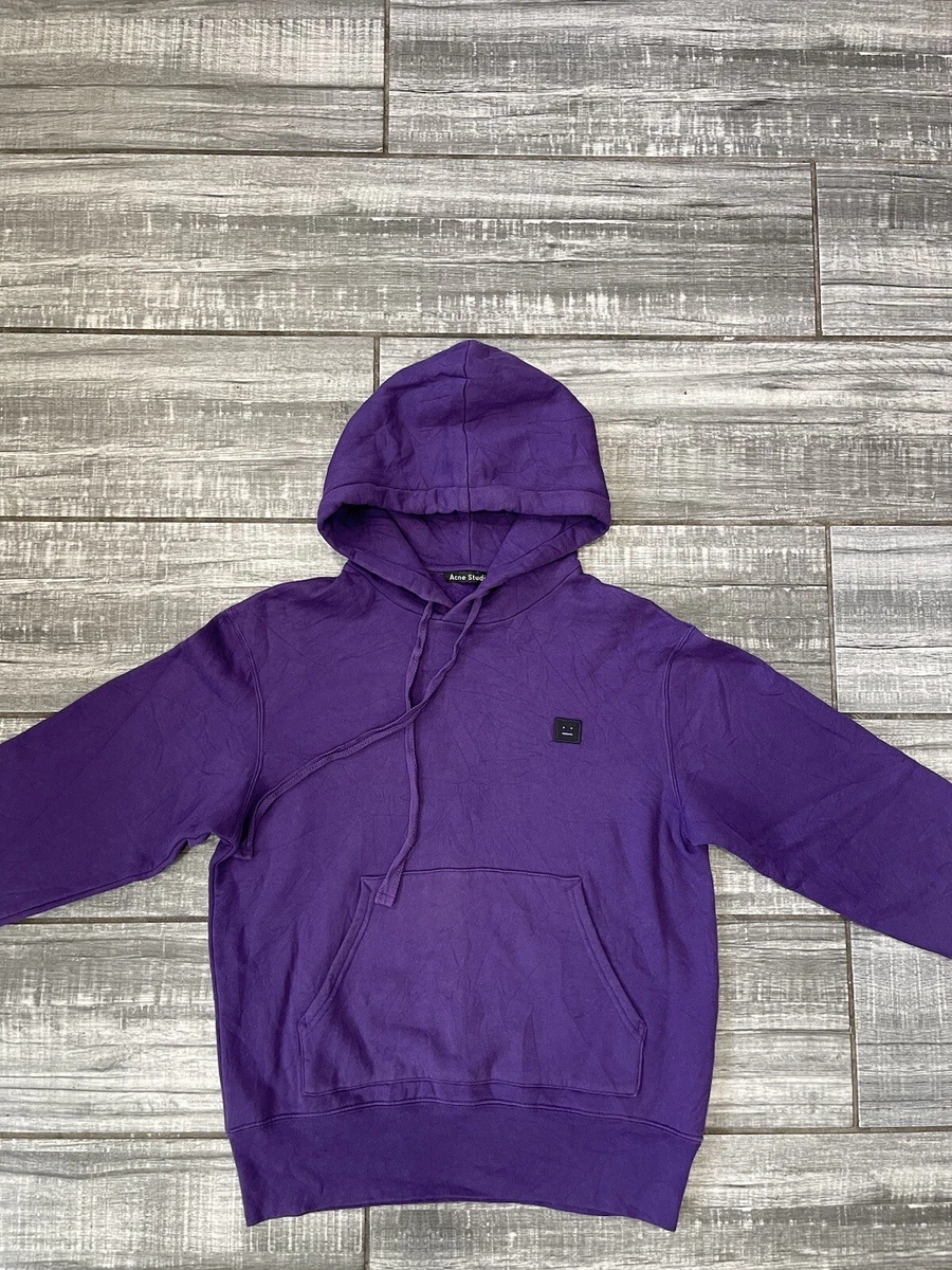 Acne purple store hoodie