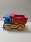 Wooden toy truck big dump truck Vehicle Baby Rare shower gift