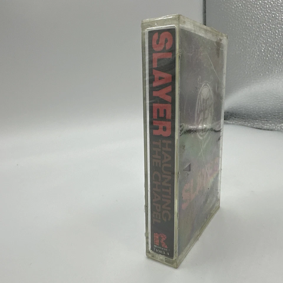 SLAYER Cassette Tape HAUNTING THE CHAPEL 1984 Heavy Metal Blade Hard Rock Thrash - Image 2 of 4