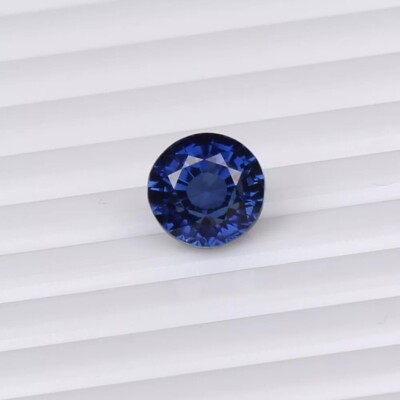 5.00 Ct. Royal Kashmir Blue Sapphire Round Cut Precious Loose Gemstone