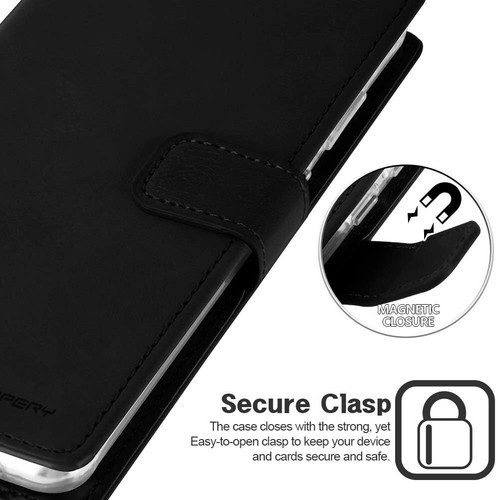 Custodia portafoglio Goospery Blue Moon Diary per Galaxy A16 A55 A35 A25 A15 A14 A53 - Foto 7 di 36