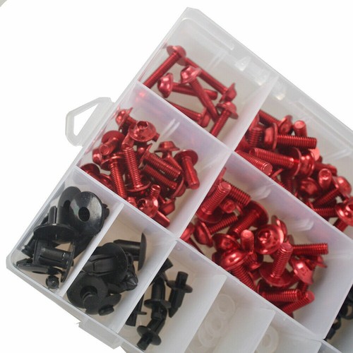 200pcs Fairing Bolts Kit Fastener Clip Screws For YAMAHA MT-07 FZ-07 YZF-R125 - Picture 11 of 31