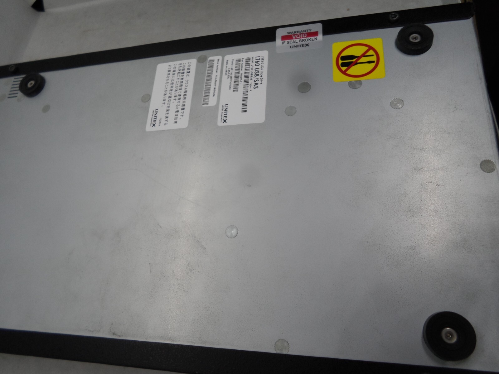 Unitex USB3 IBM LTO6 Ultrium6 HH LTFS External Tape Drive LT60 USB/SAS