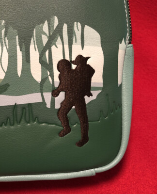 Loungefly DAGOBAH Teal & Dark Green Backpack and Wristlet Set Loungefly Star Wars Dagobah Mini Backpack Set 2021 Limited  main image 4