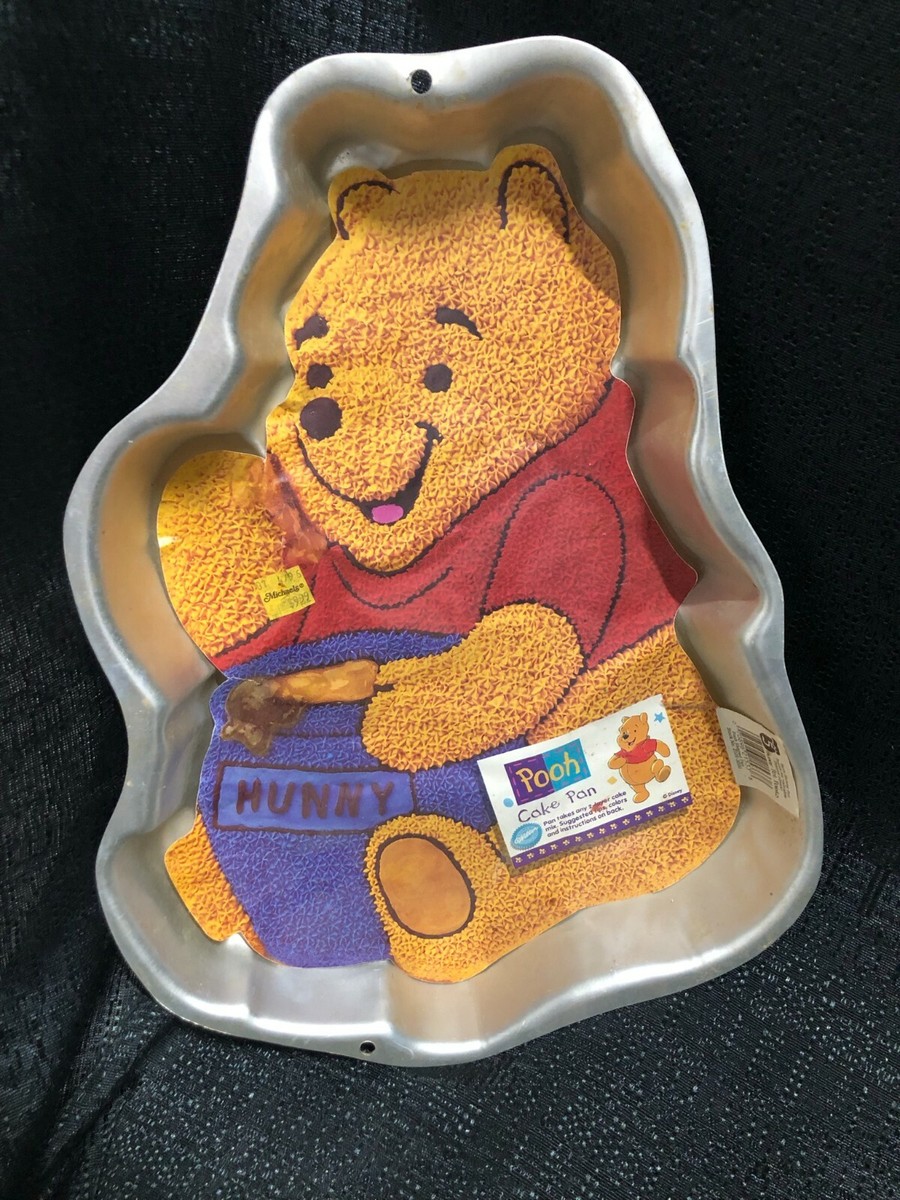 Wilton Disney Winnie the Pooh cake pan Hunny instruction sheet