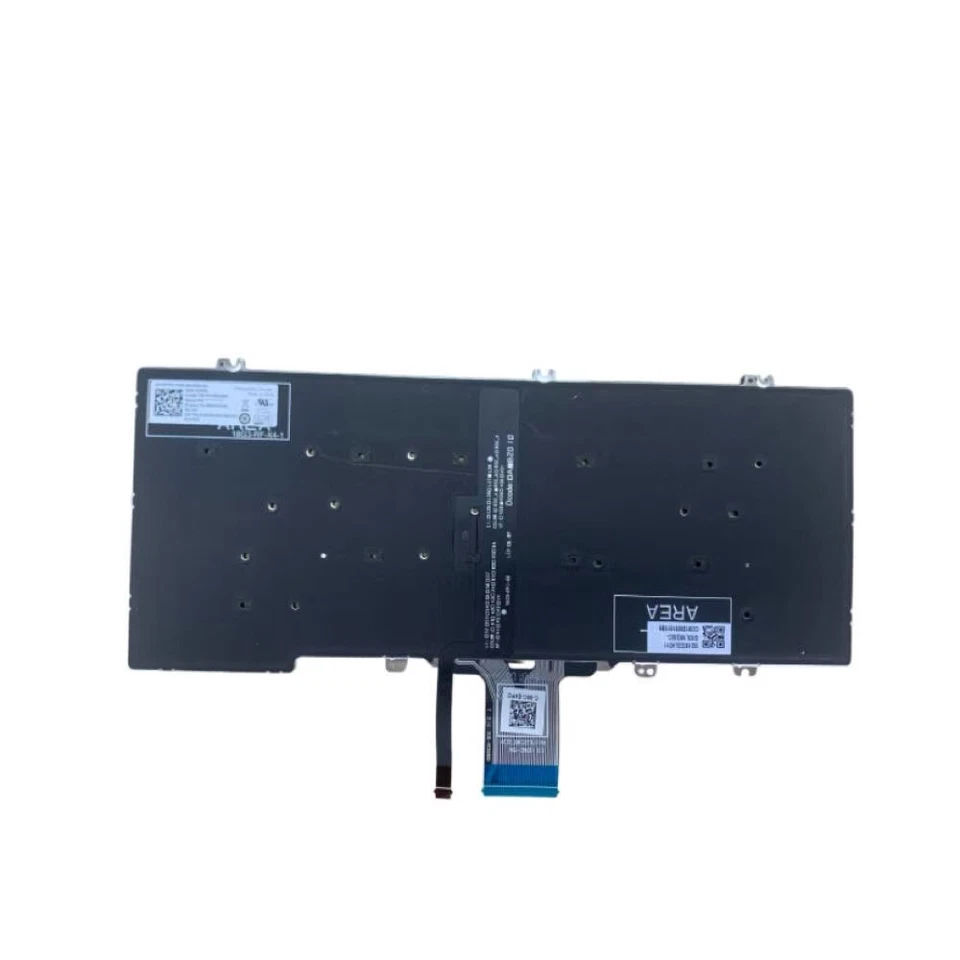 US Laptop Keyboard Backlit for Dell Latitude 7300 5300 5310 5GJY7 05GJY7 018YPJ - image 2 of 2