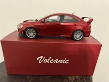 1:18 BM Creations Mitsubishi Lancer Evolution Evo X FQ400 Rhd Red Metallic