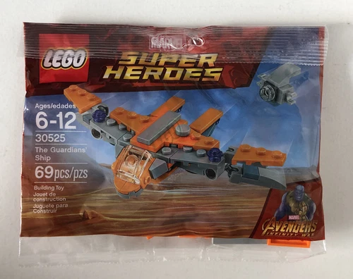 NEW!! LEGO 30525 Super Heroes Avengers Infinity War The Guardians Ship Polybag