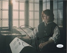 Sam Heughan Outlander Autographed Signed 8x10 Photo JSA COA #C64