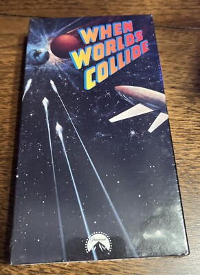 NEW SEALED When Worlds Collide VHS Richard Derr Barbara Rush 1991 1951 Paramount