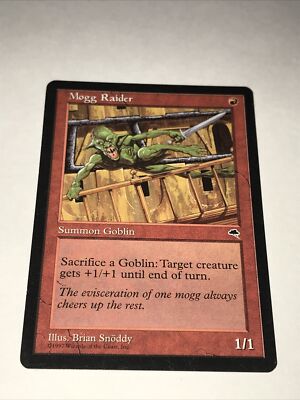 MTG Mogg Raider – Anthologies Magic the Gathering Card | eBay