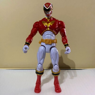 Power Rangers Megaforce Red Armoured 7'' Ultra Mode Figur gebraucht