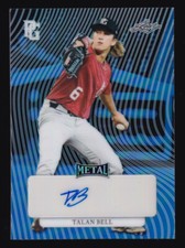 2023 Leaf Perfect Game TALAN BELL 🔥 Auto /9 Blue Prismatic