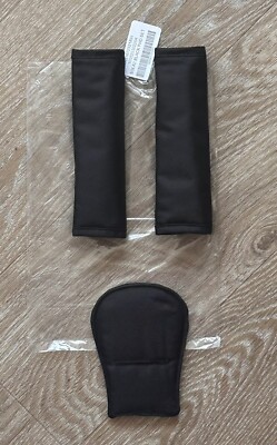 Mamas & Papas SOLA 2 MTX URBO SCHWARZ KINDERWAGEN BUGGY GURTPOLSTER SET NEU