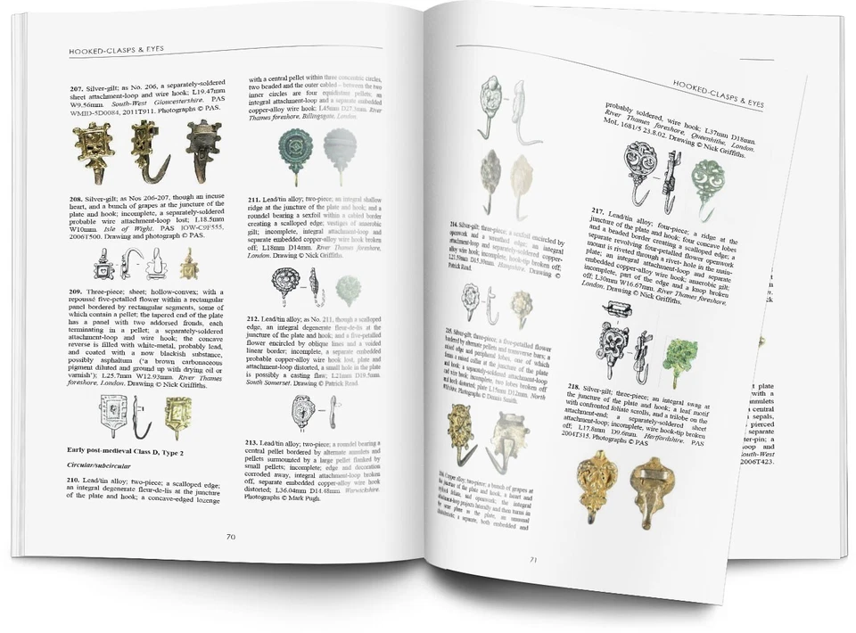 METAL DETECTING FINDS - HOOKED-CLASPS & EYES **NEW**  - Image 3 of 3